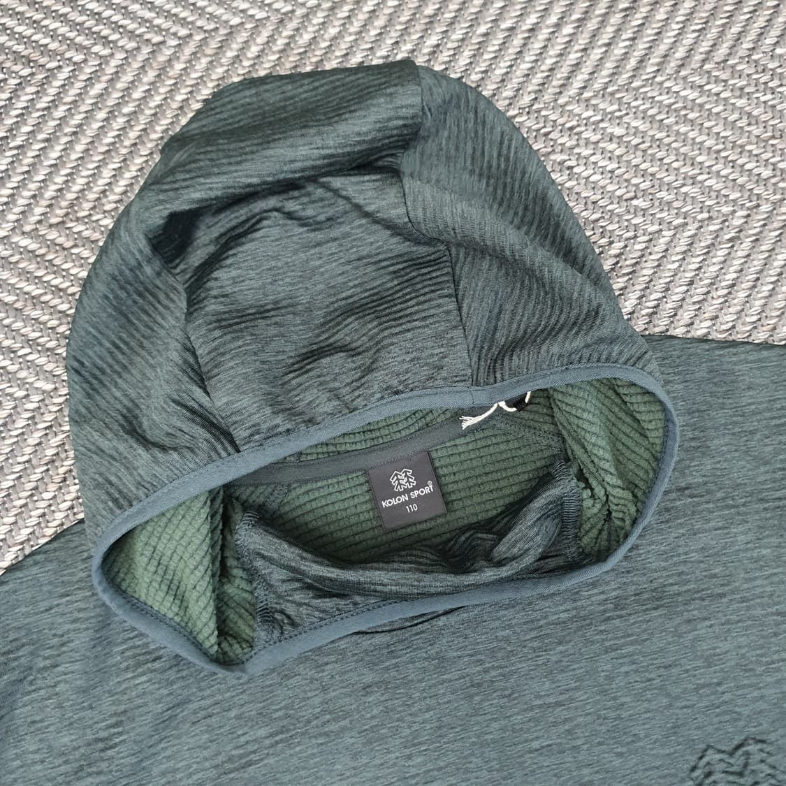 코오롱 간절기 후드티 남자110 상품이미지2