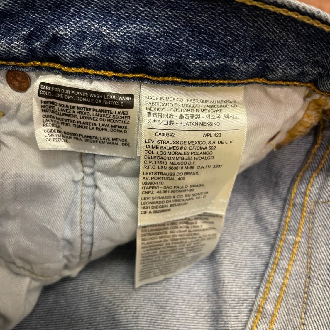 LEVI'S 501 빈티지 워싱 상품이미지3