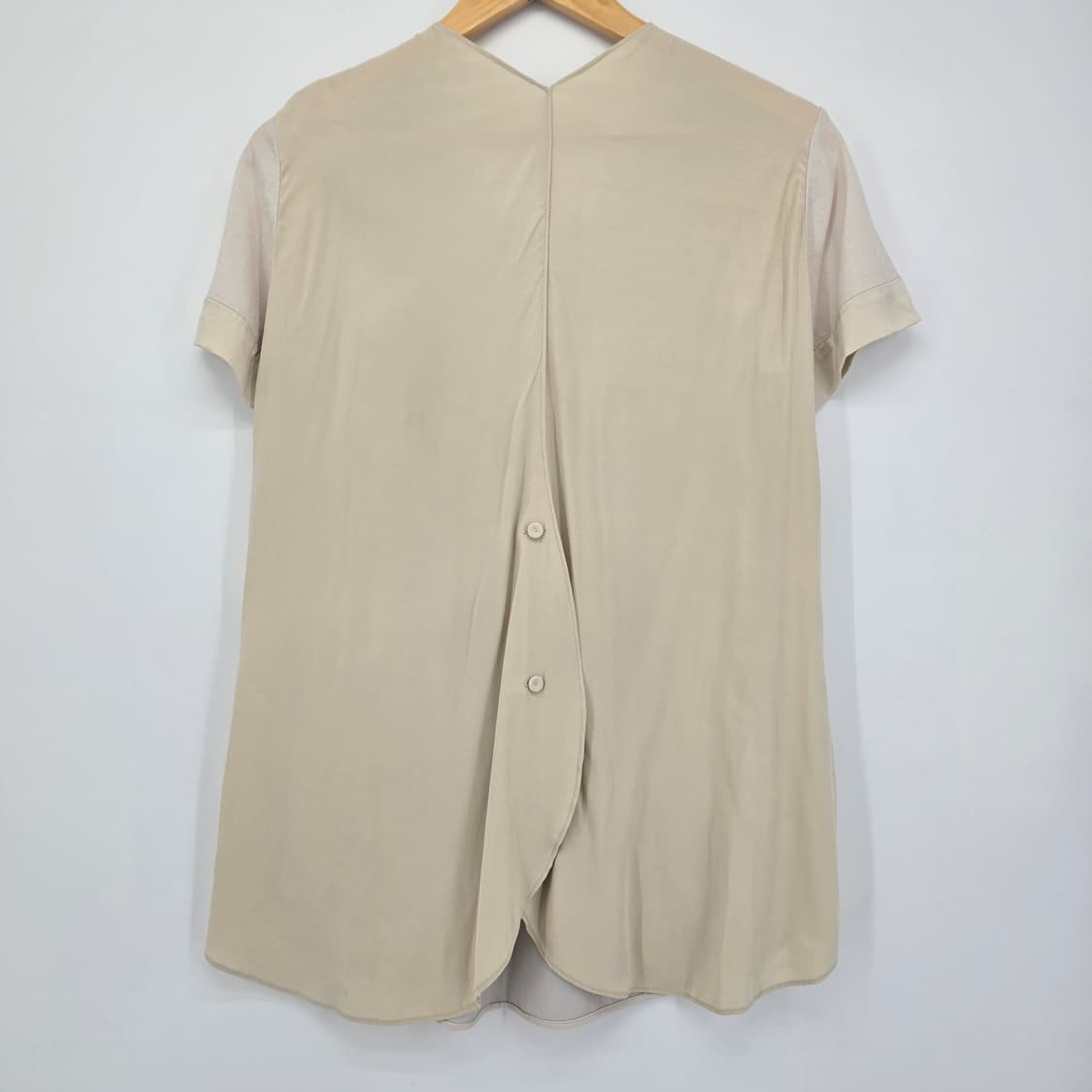 KUHO 프린팅 배색 티셔츠 / 미니멀 아트 반팔 티 상품이미지4