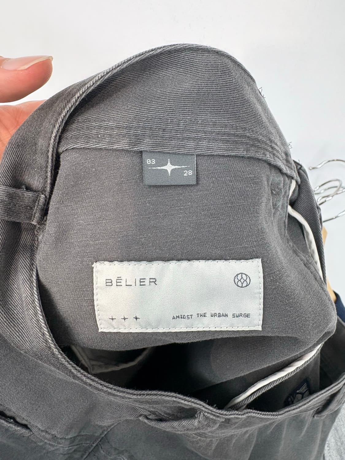 벨리에 아크 카고 팬츠 차콜 28사이즈 상품이미지8