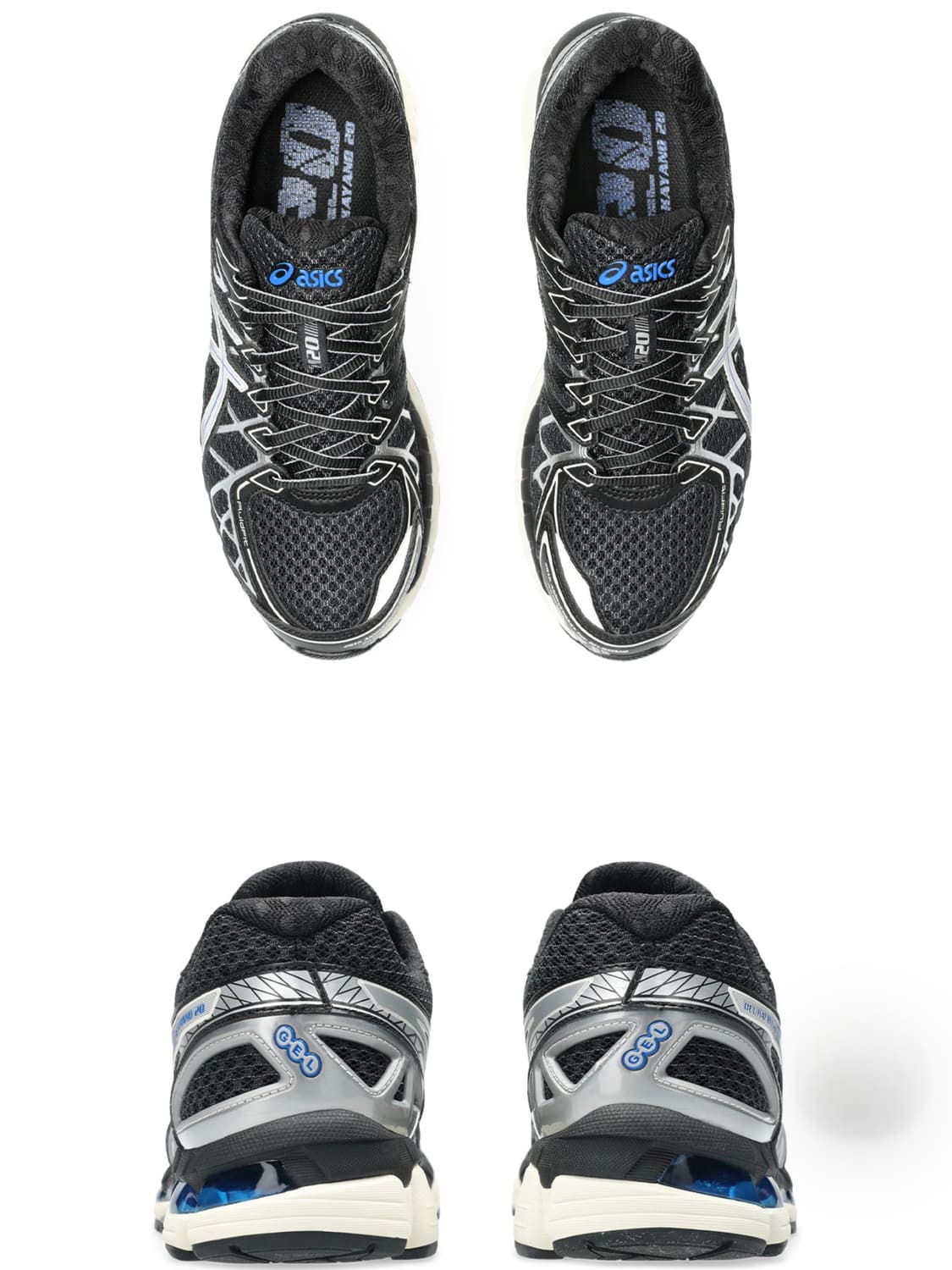 [270] 아식스 젤카야노 20 블랙 퓨어 실버 상품이미지3