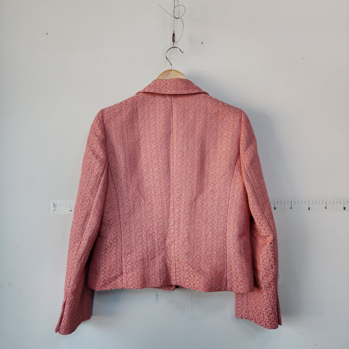 에셀리아 트위드 핑크 자켓 상품이미지4