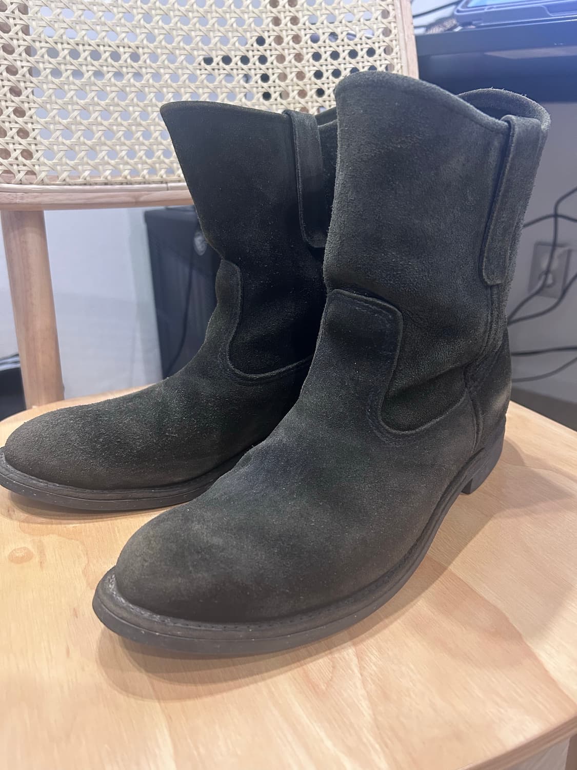 redwing 레드윙 페코스 부츠 한정판 빔즈별주 스웨이드 러프아웃 상품이미지2