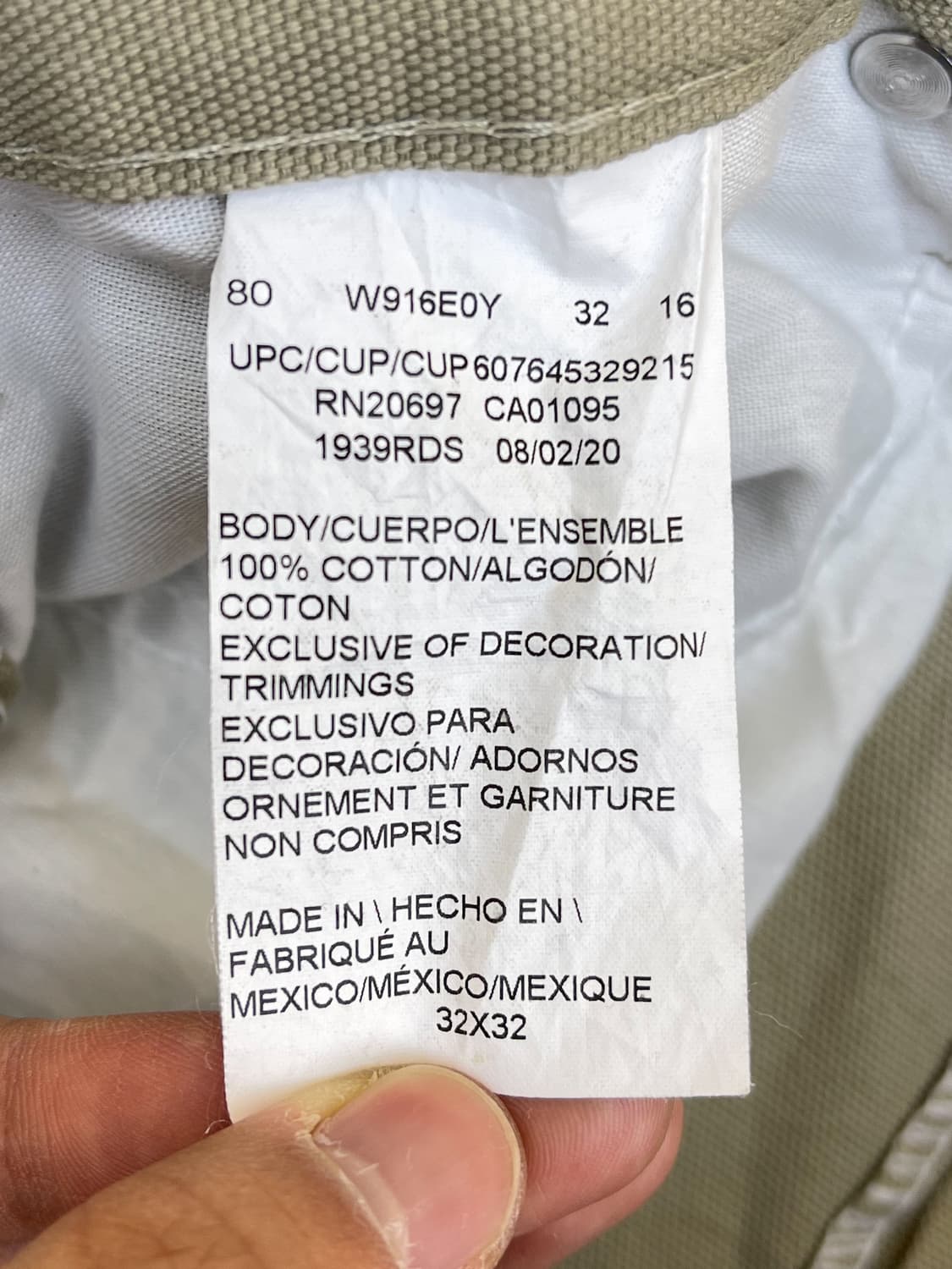 디키즈 캔버스 카펜터 워크 팬츠 상품이미지9