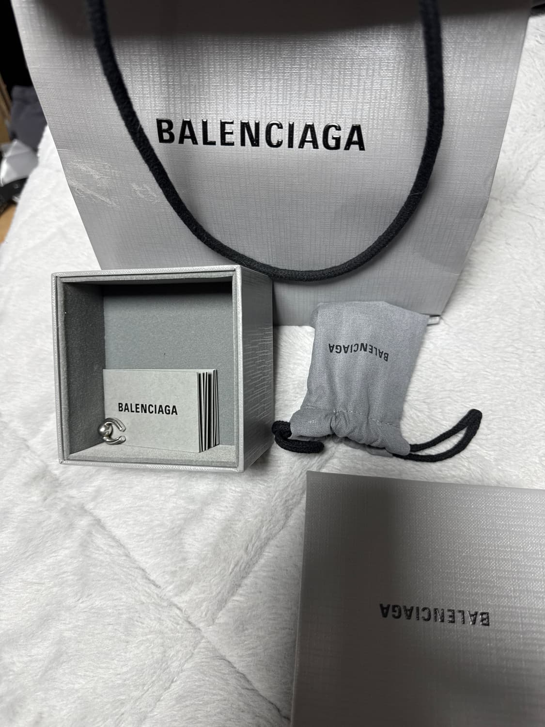(레어) 발렌시아가 925실버 페이크 코피어싱 백화점 구매 상품이미지6