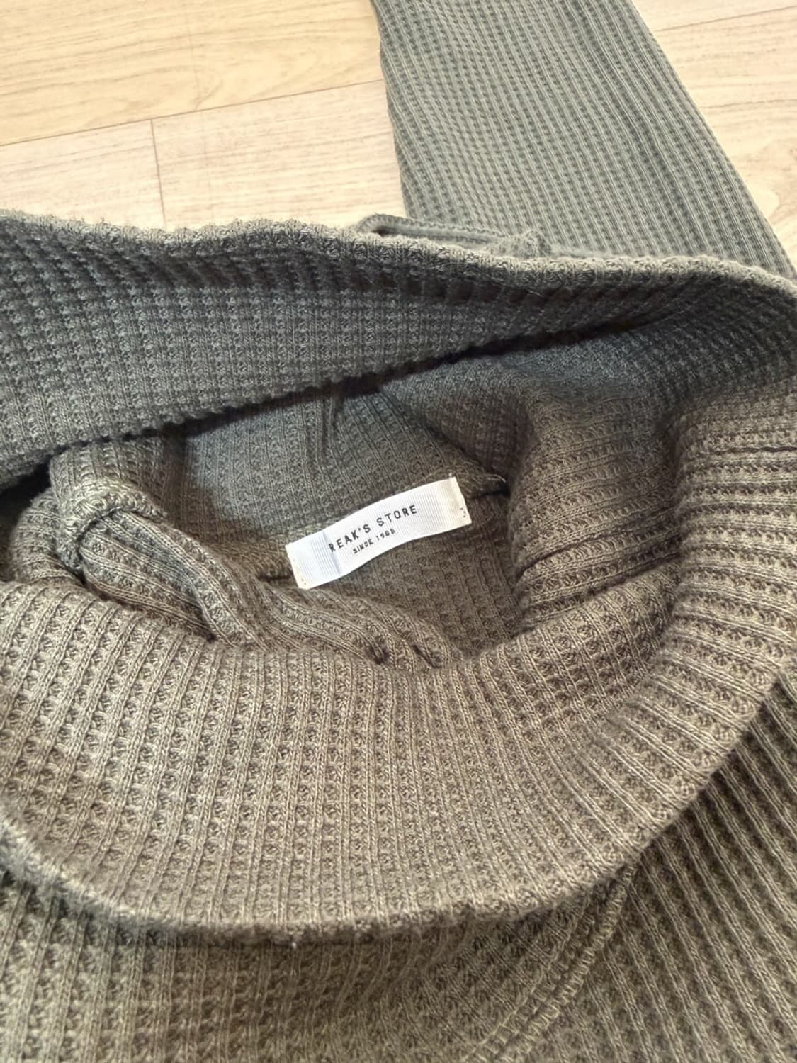 freak's store military waffle turtleneck 상품이미지5