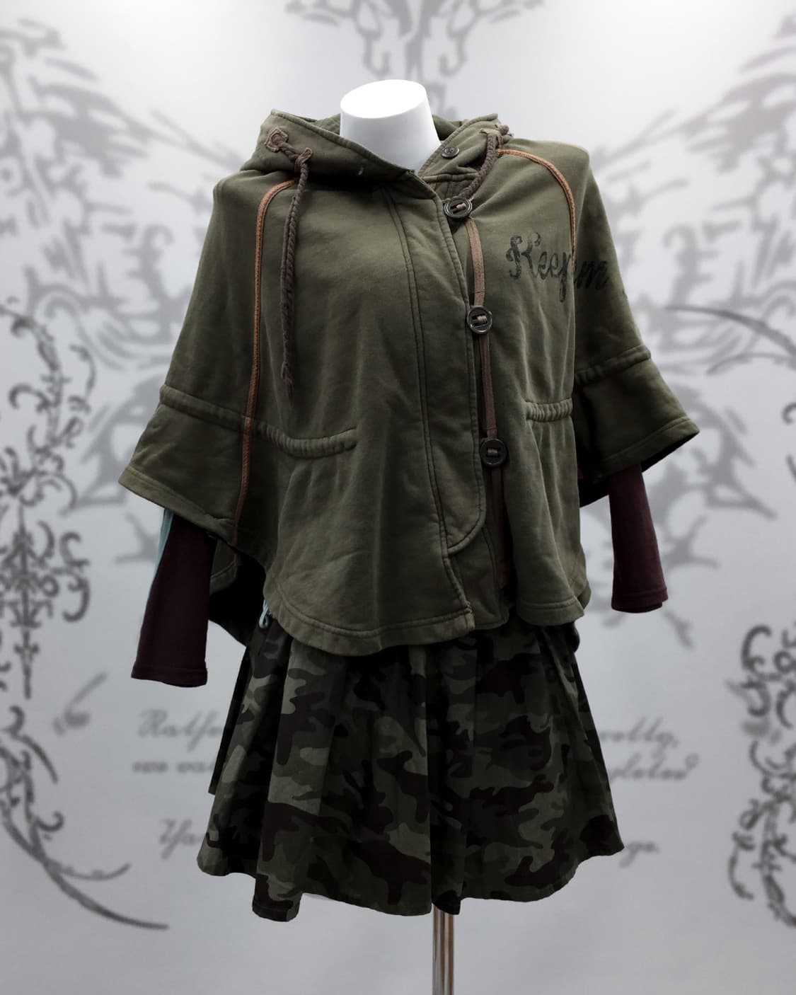 Avirex Khaki grunge set up (set 할인가) 상품이미지3