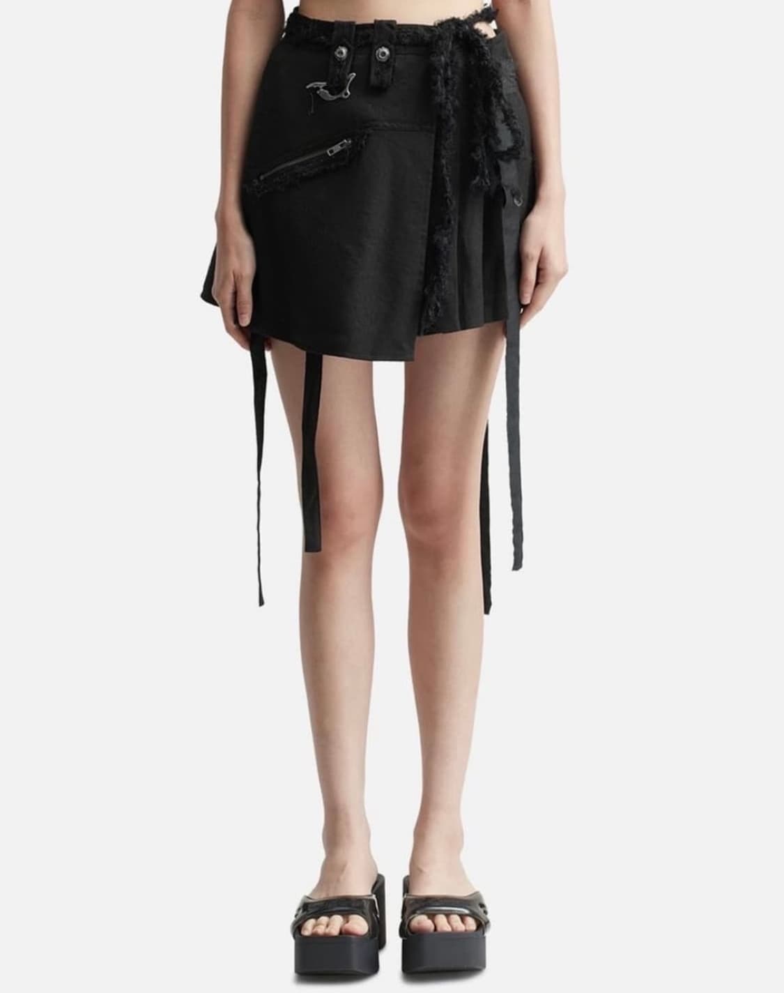 혜인서 플리츠 랩스커트 상품이미지1