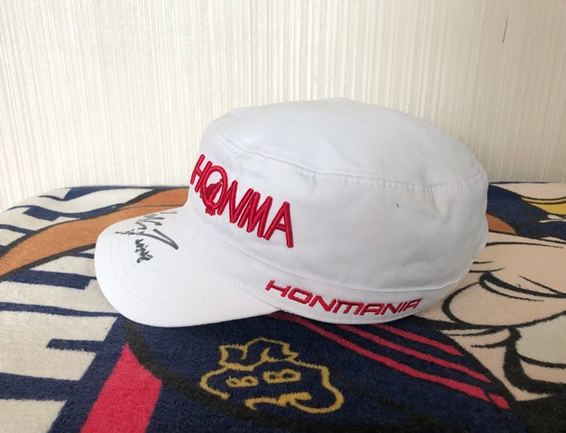 LPGA KEB-하나뱅크 챔피언십 혼마골프 허윤경프로 싸인모자 상품이미지3