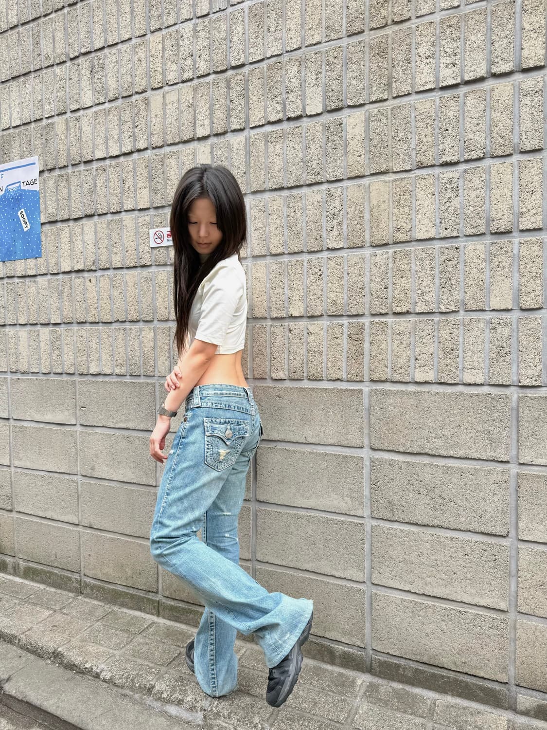 트루 릴리전 그런지 디테일 부츠컷 팬츠 상품이미지10