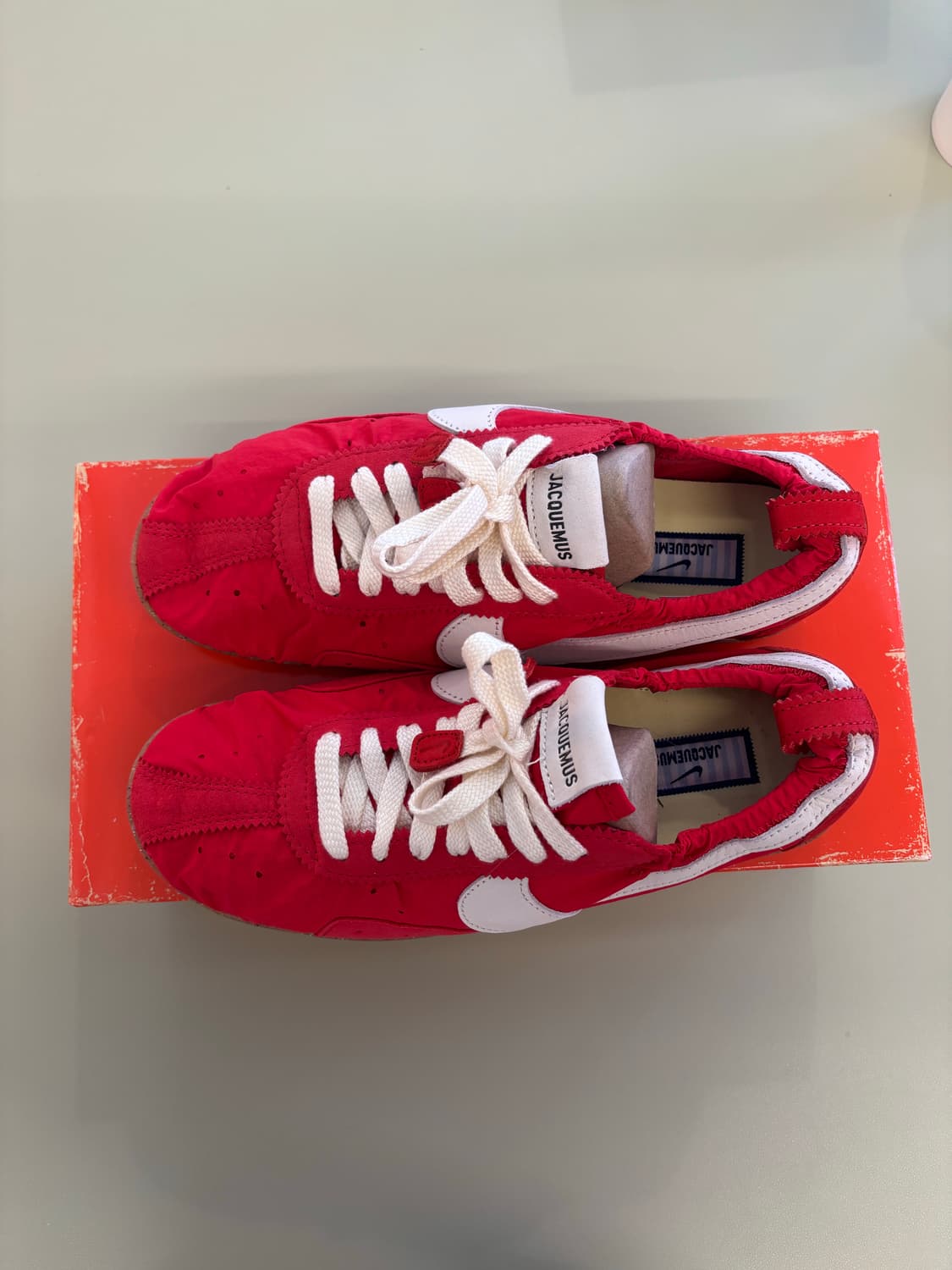 Jacquemus x nike “moon shoes” red 상품이미지1
