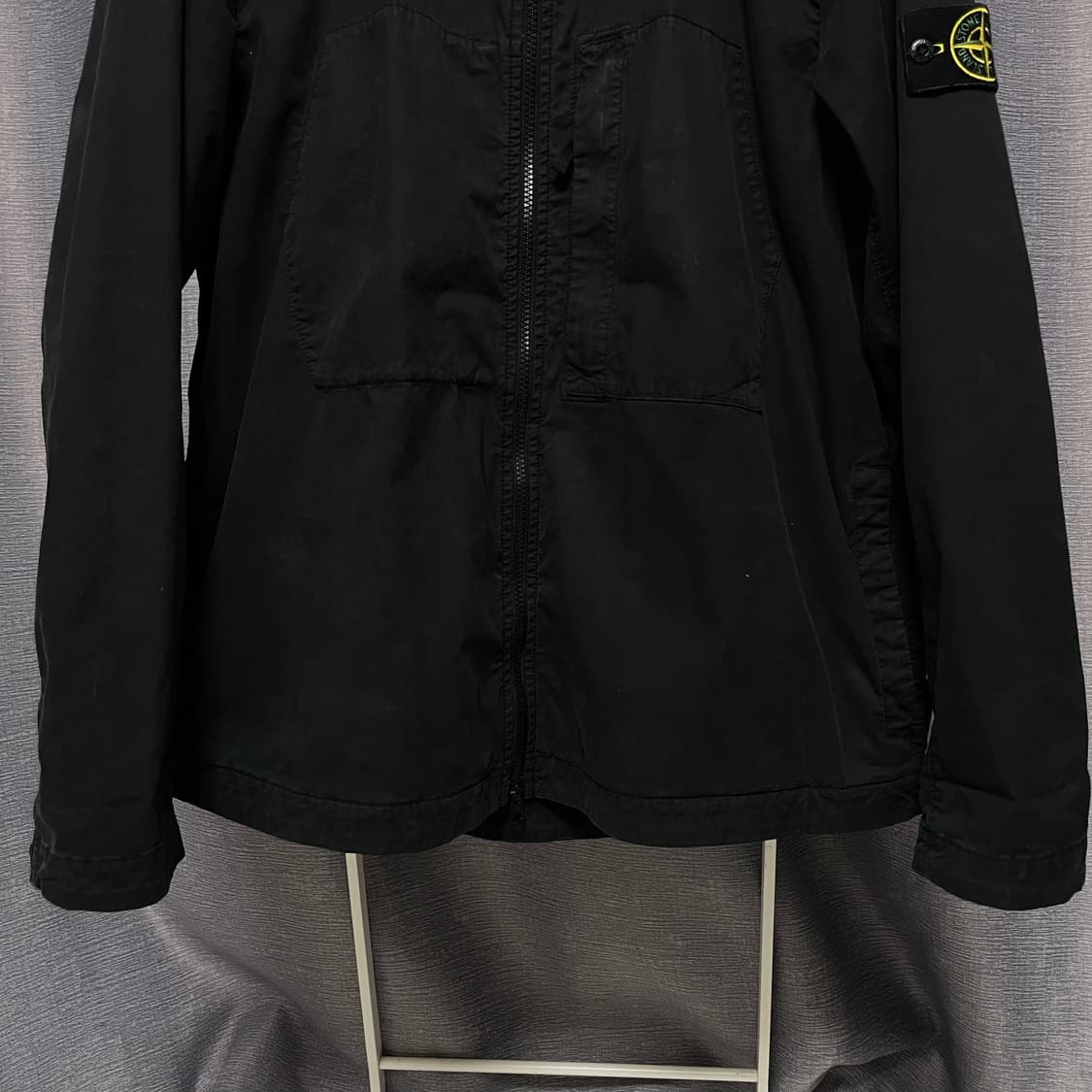 스톤 수피마코튼 후드자켓(블랙XL) 상품이미지4