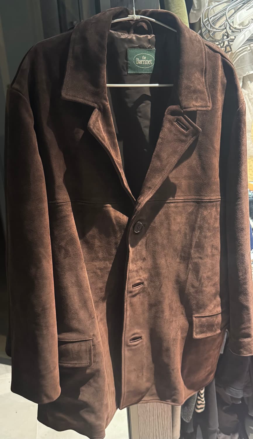 더바넷  Appy Suede Car Coat 스웨이드자켓 새상품 상품이미지1