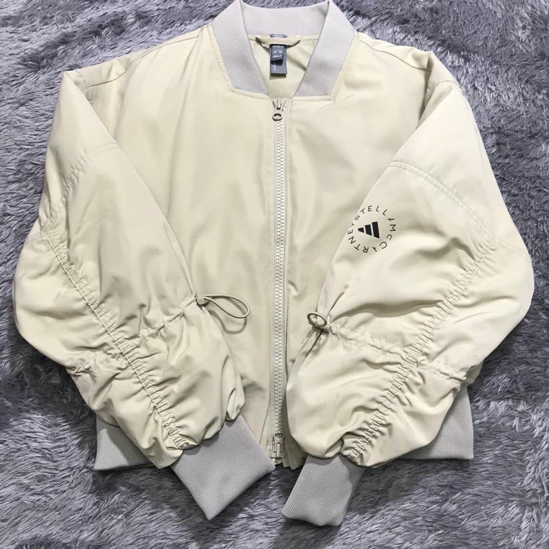 [여성 L,24년] 아디다스 스텔라맥카트니 우븐 봄버 크롭 자켓#418 상품이미지3