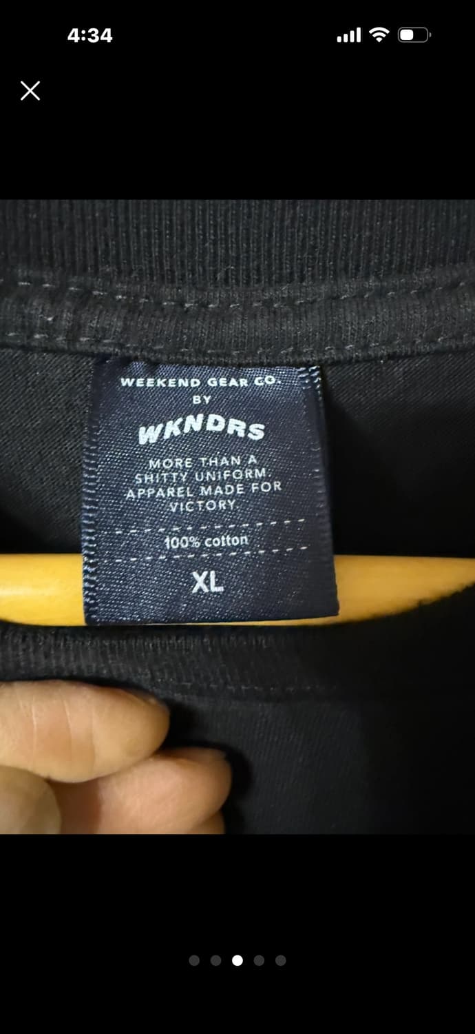 위켄더  티셔츠  xl  상품이미지3