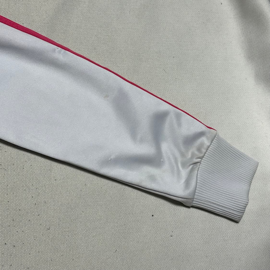 90 아디다스 여성용 화이트 핑크 트랙탑 상품이미지8