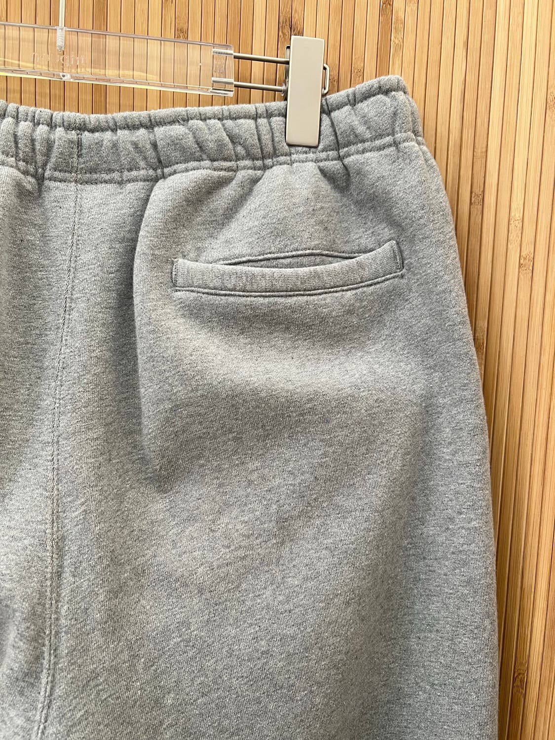 스투시 X 나이키 다크그레이 스웨트 팬츠 M 초판 DJ9490-063 상품이미지5