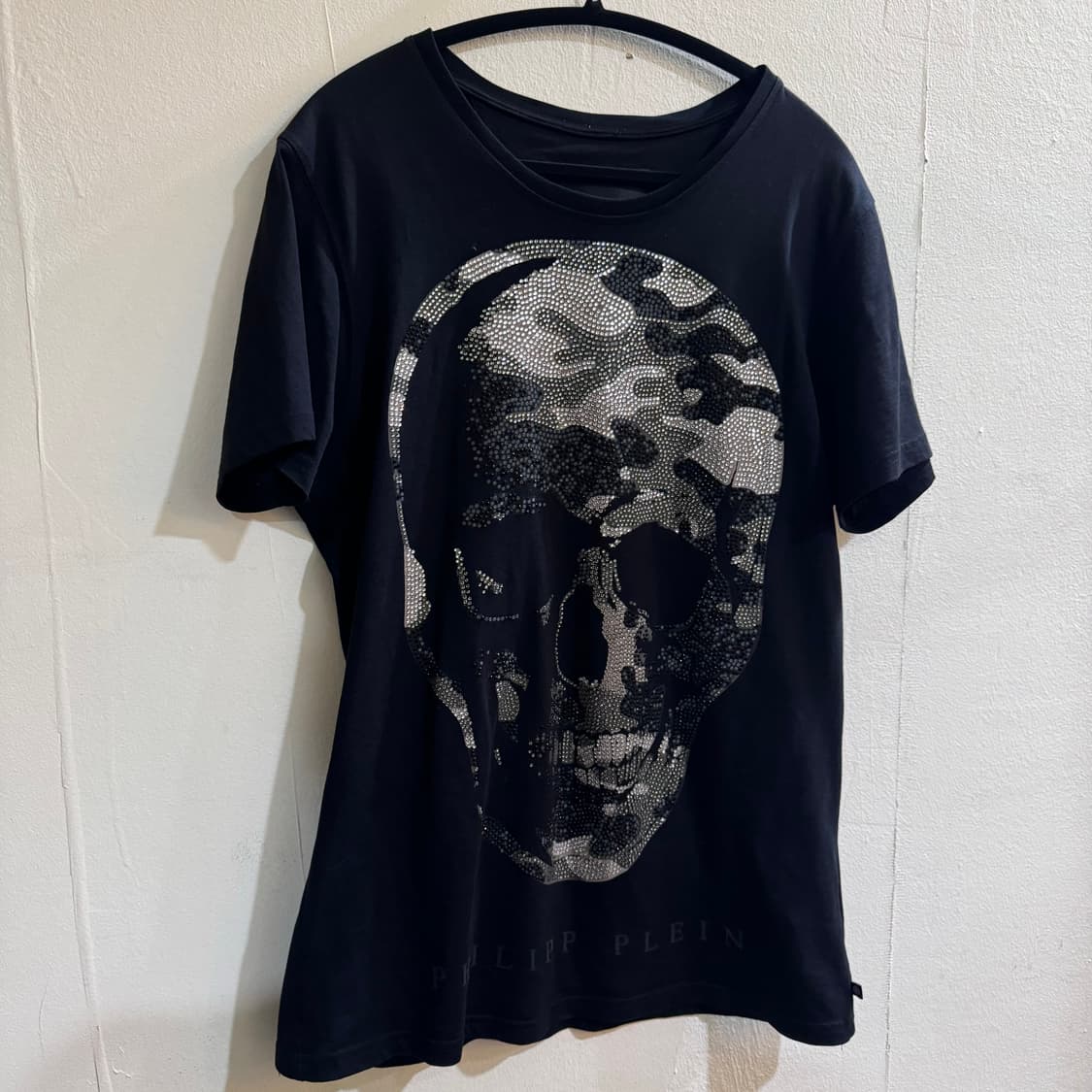 Philipp plein 스컬 큐빅 반팔티 상품이미지1