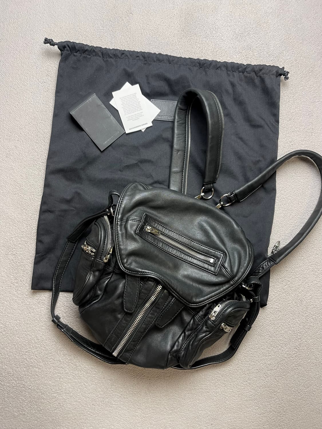 알렉산더왕 마르티 백팩 (블랙) 상품이미지1