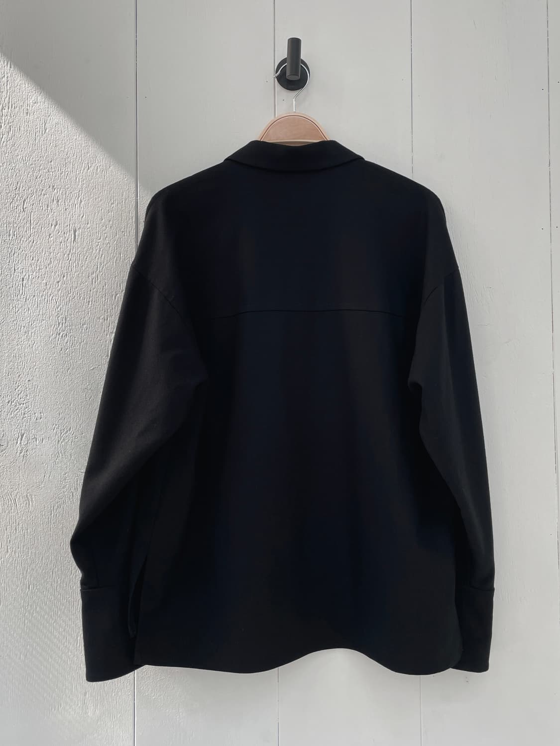 닐바이피(NILBY P) 미니멀 오픈 칼라 셔츠 자켓 상품이미지8