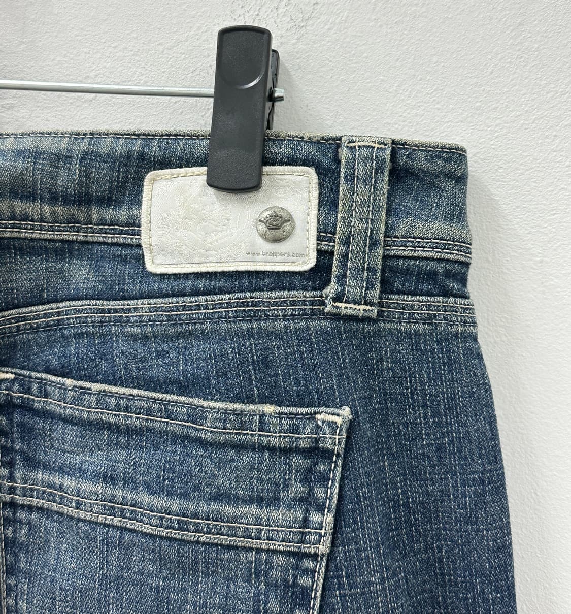 Brappers denim flare cut washing jeans 상품이미지10