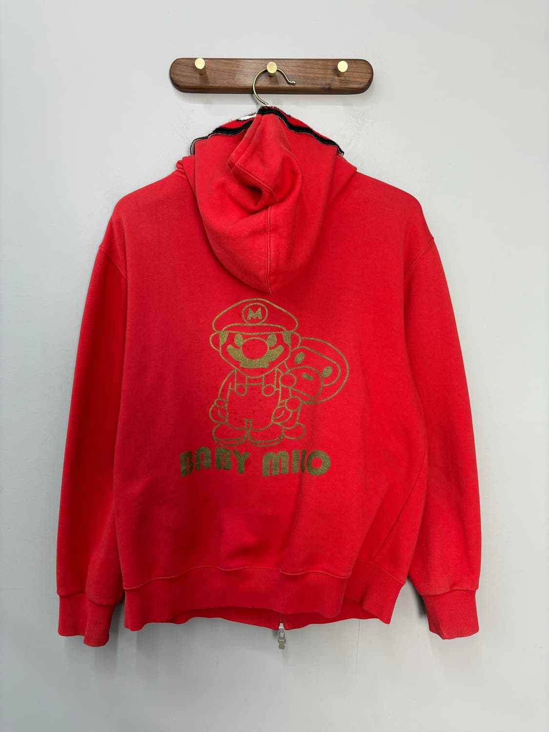 베이프 마일로 X 슈퍼마리오 콜라보 후드집업 A3485 상품이미지7