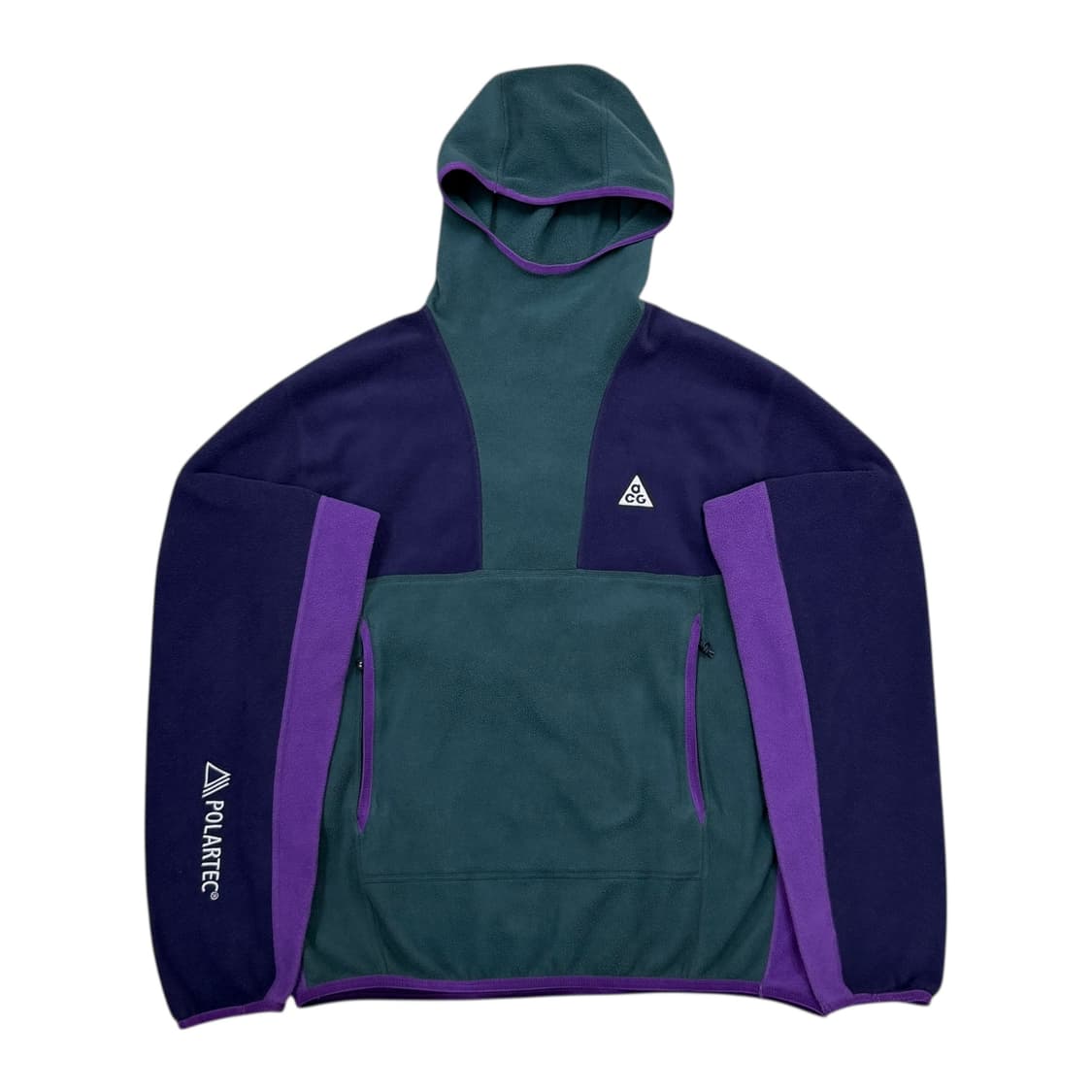 나이키 ACG 폴라텍 울프 트리 풀오버 후드 딥 정글 퍼플 잉크 L 상품이미지1