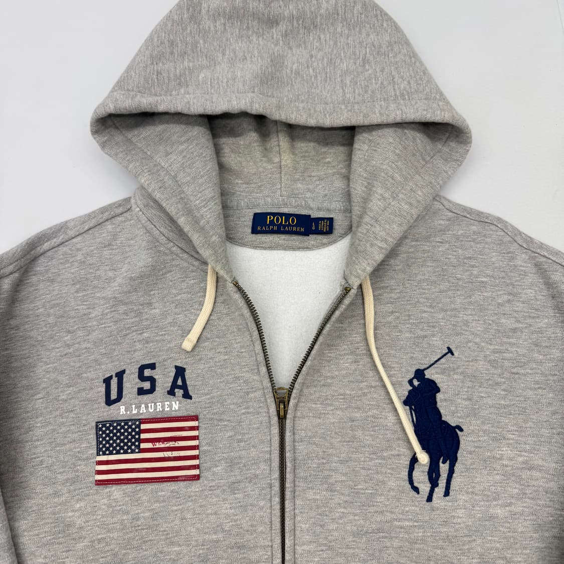 폴로 빅포니 USA 후드집업 상품이미지4