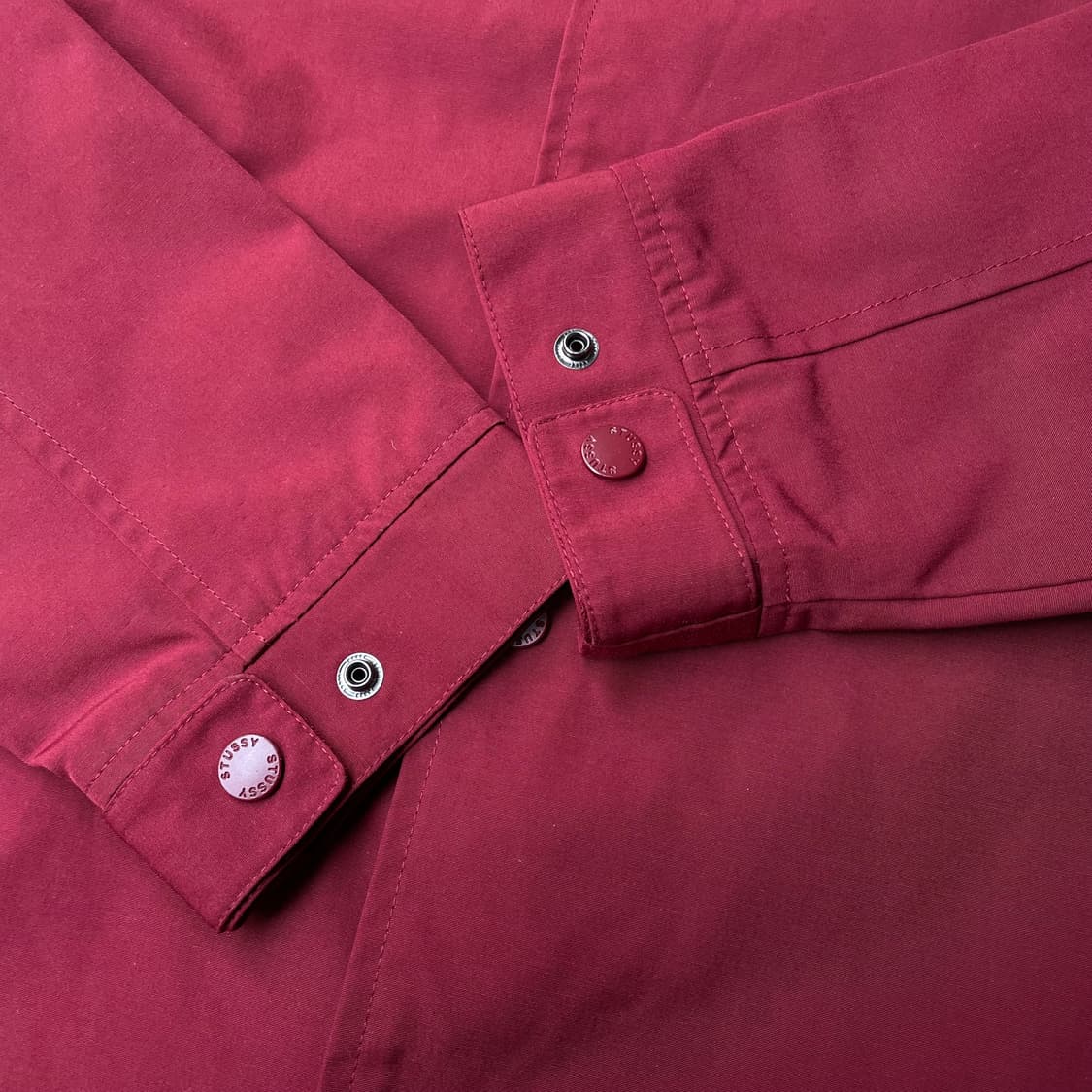 스투시 코치자켓 번트 레드 상품이미지5