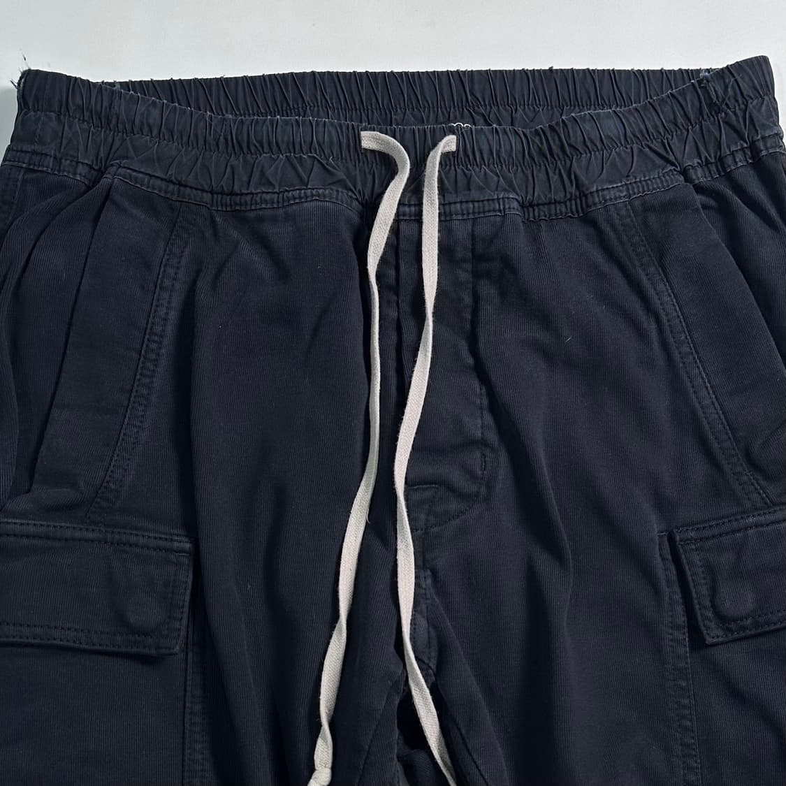 릭 오웬스 블랙 카고 조거 팬츠 상품이미지4