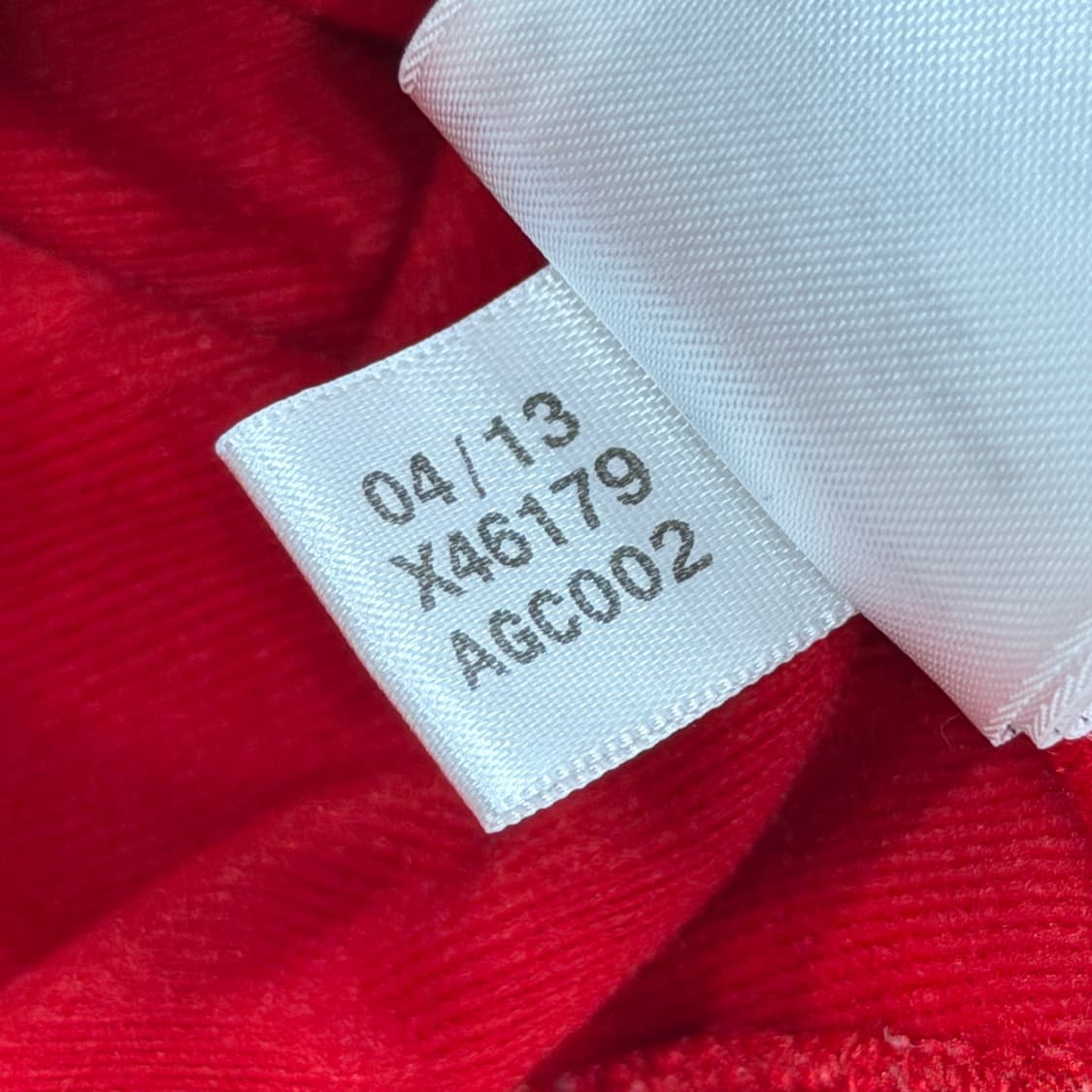 아디다스 빈티지 파이어버드 레드 트랙탑 져지 자켓 M 상품이미지6