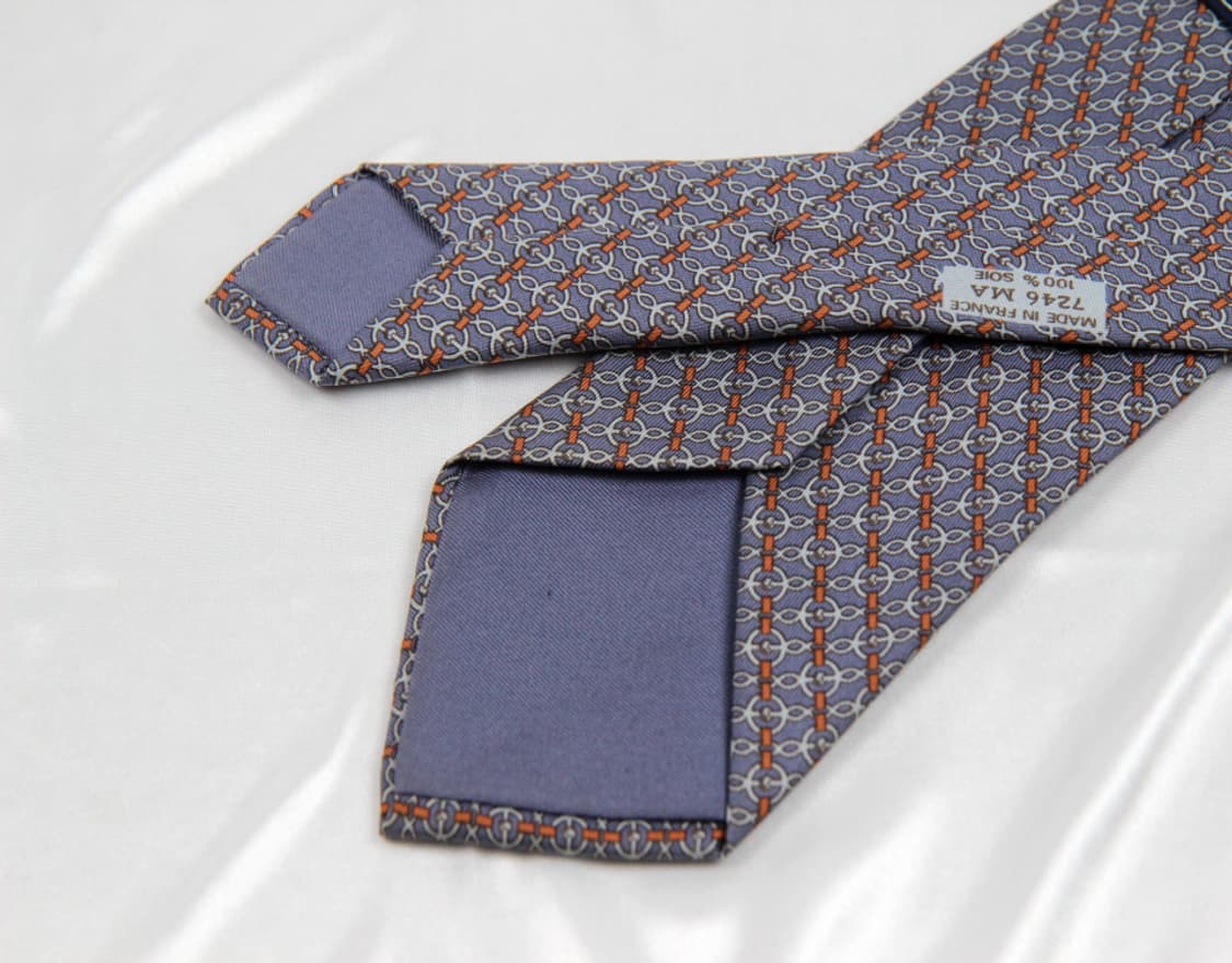 에르메스 8cm A등급 남자 명품 넥타이 상품이미지4