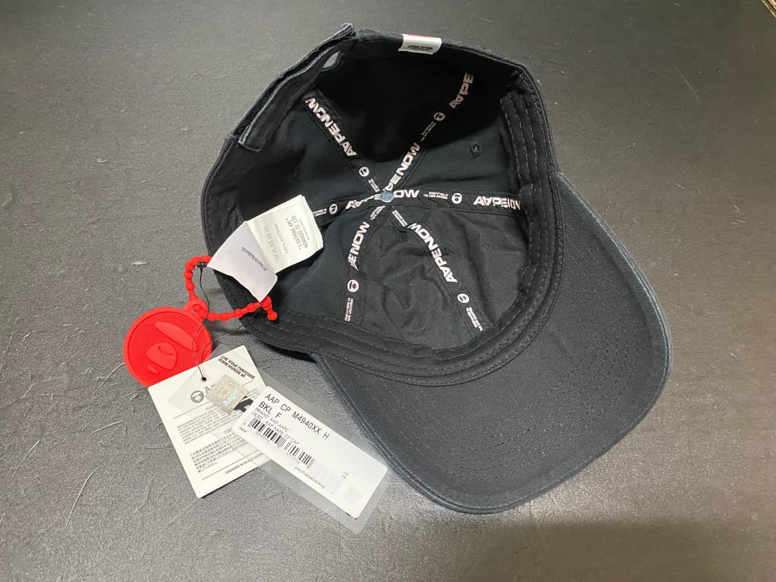 AAPE NOW cap-black-25ss  상품이미지8