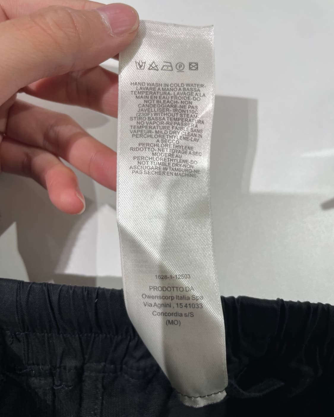 릭 오웬스 19F/W 블랙 사이드 패널 트랙 조거팬츠 상품이미지8