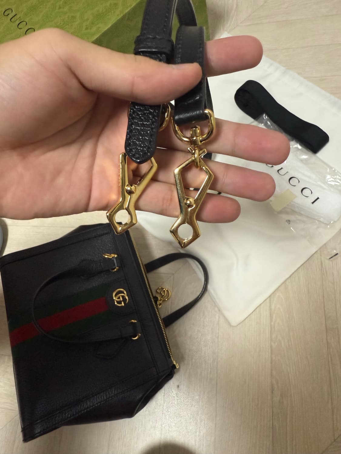 구찌 오피디아 GG 토트백 풀박스 상품이미지6