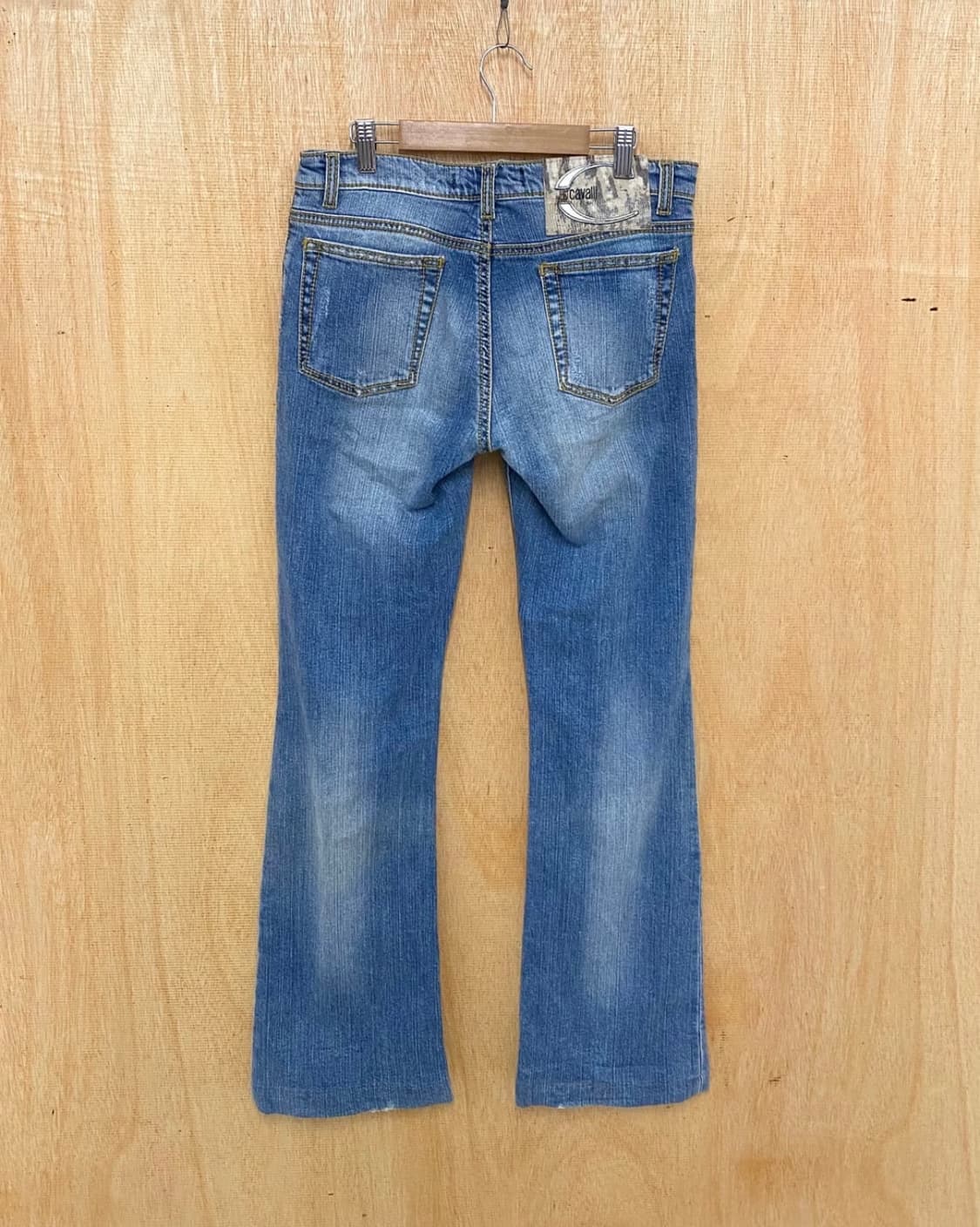 Roberto cavalli 부츠컷 연청 데님 상품이미지4