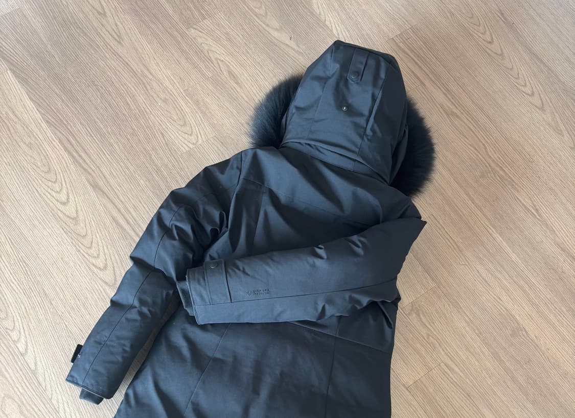 새상품급 코오롱 안타티카 중기장 구스다운패딩 85 상품이미지3