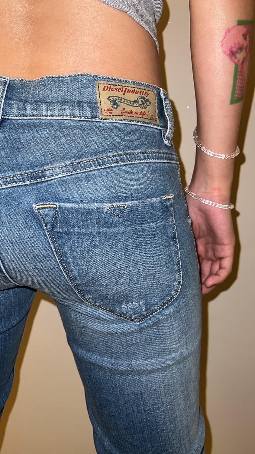 Diesel Low-Rise Denim Jeans 상품이미지3