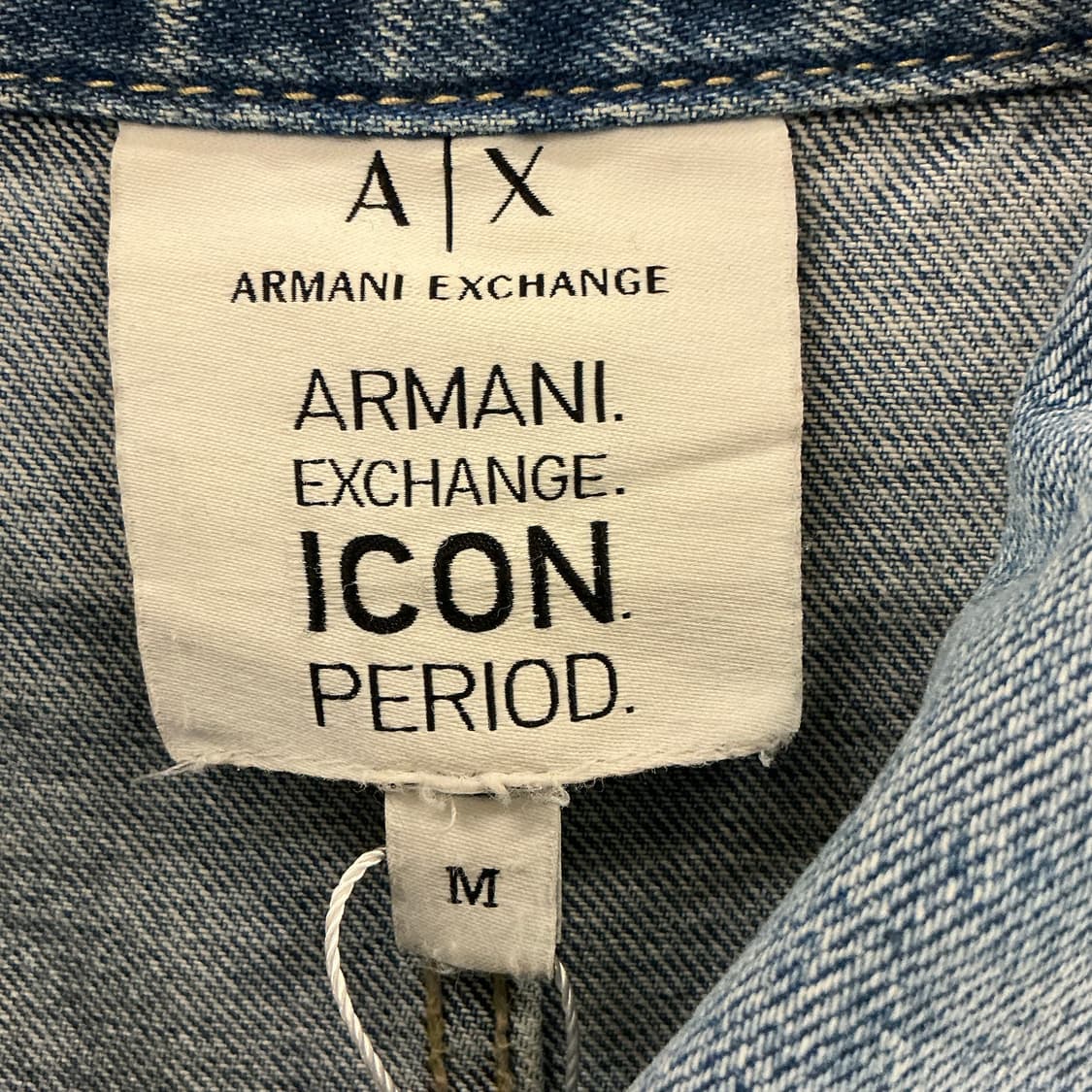 아르마니 익스체인지 데님 자켓 상품이미지2