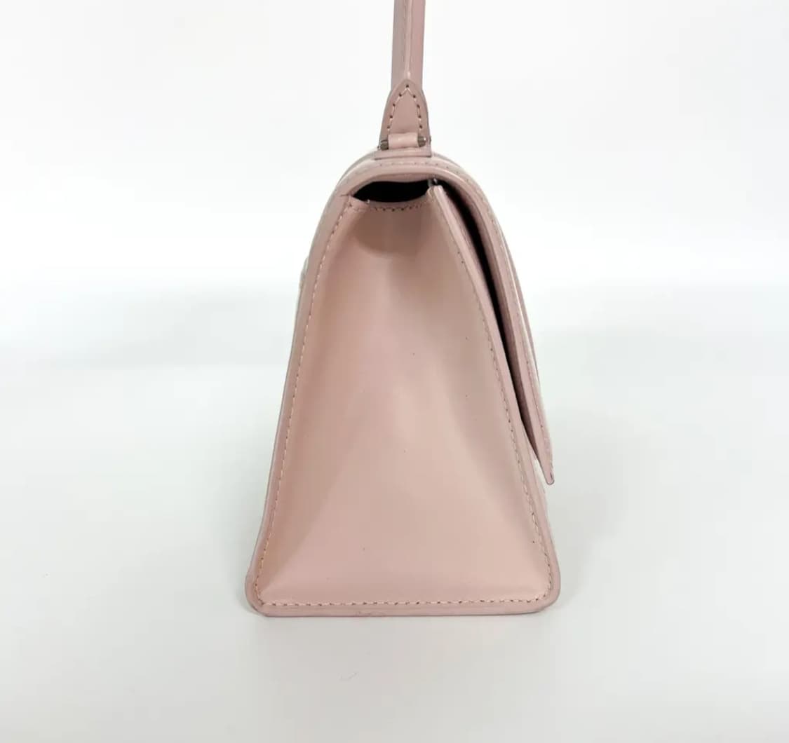 발렌시아가  아워글래스 탑핸들 스몰 핑크 상품이미지4