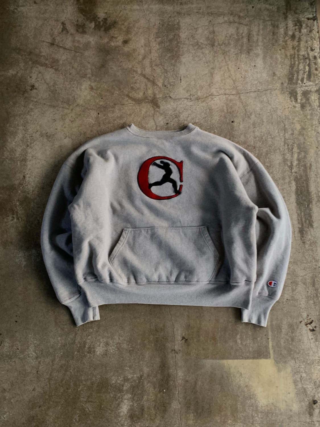 90s 챔피온 더블페이스 리버시블 스웻셔츠 상품이미지5