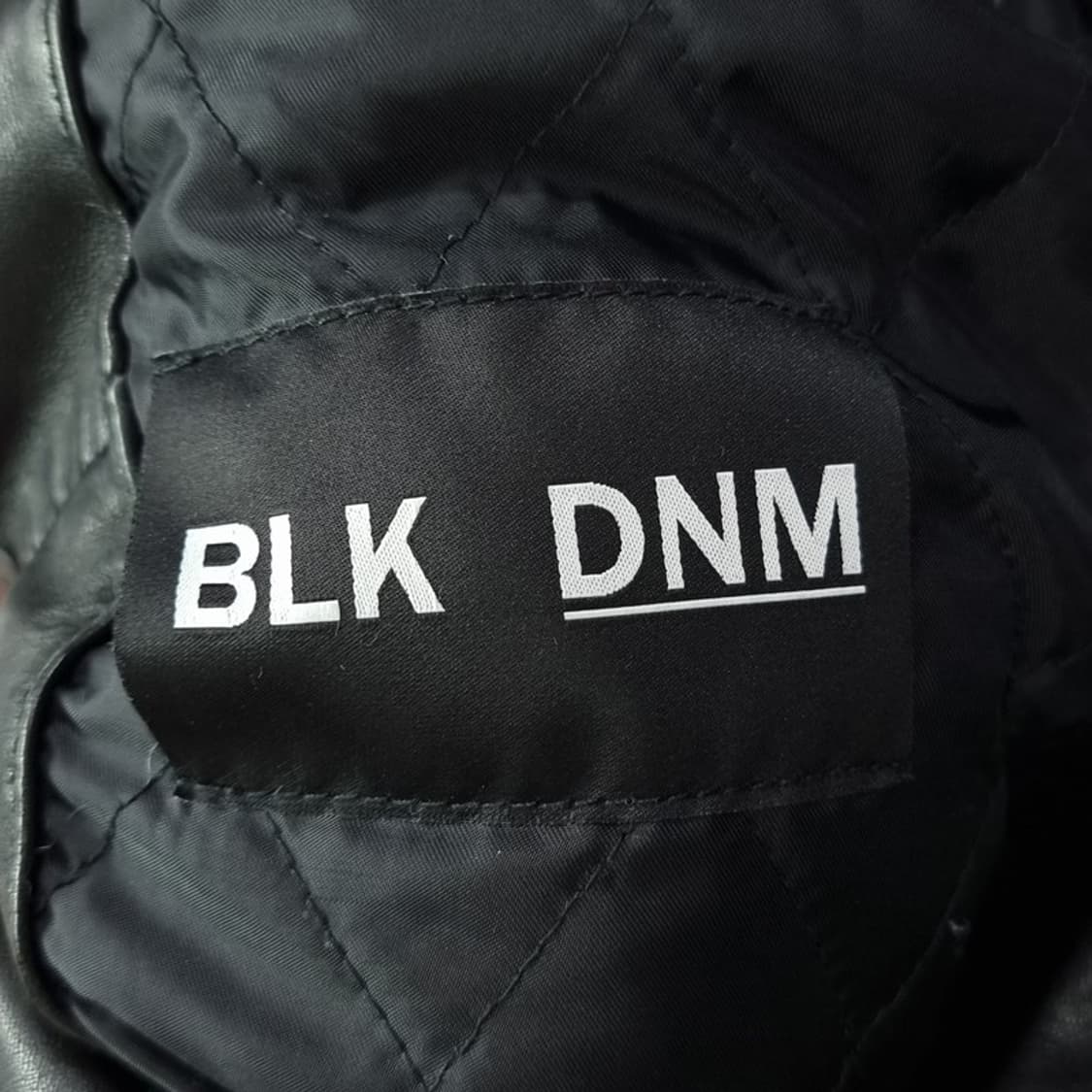 빈티지 리얼 쉽스킨 레더 양가죽 사선 라이더 레더 자켓 블랙 M16807 상품이미지9