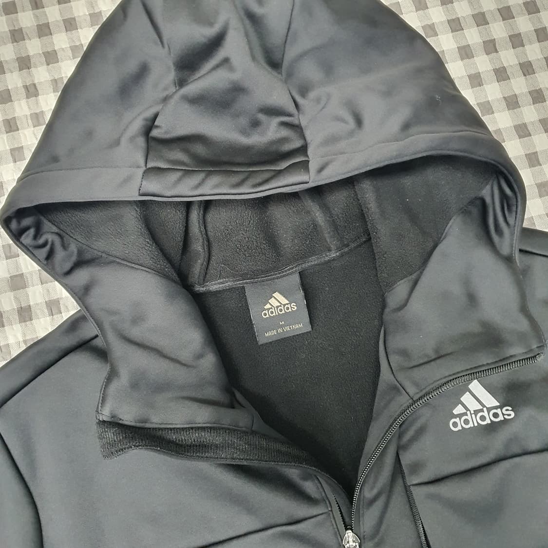 아디다스 하이브리드 기모 후드집업 남자95 상품이미지3