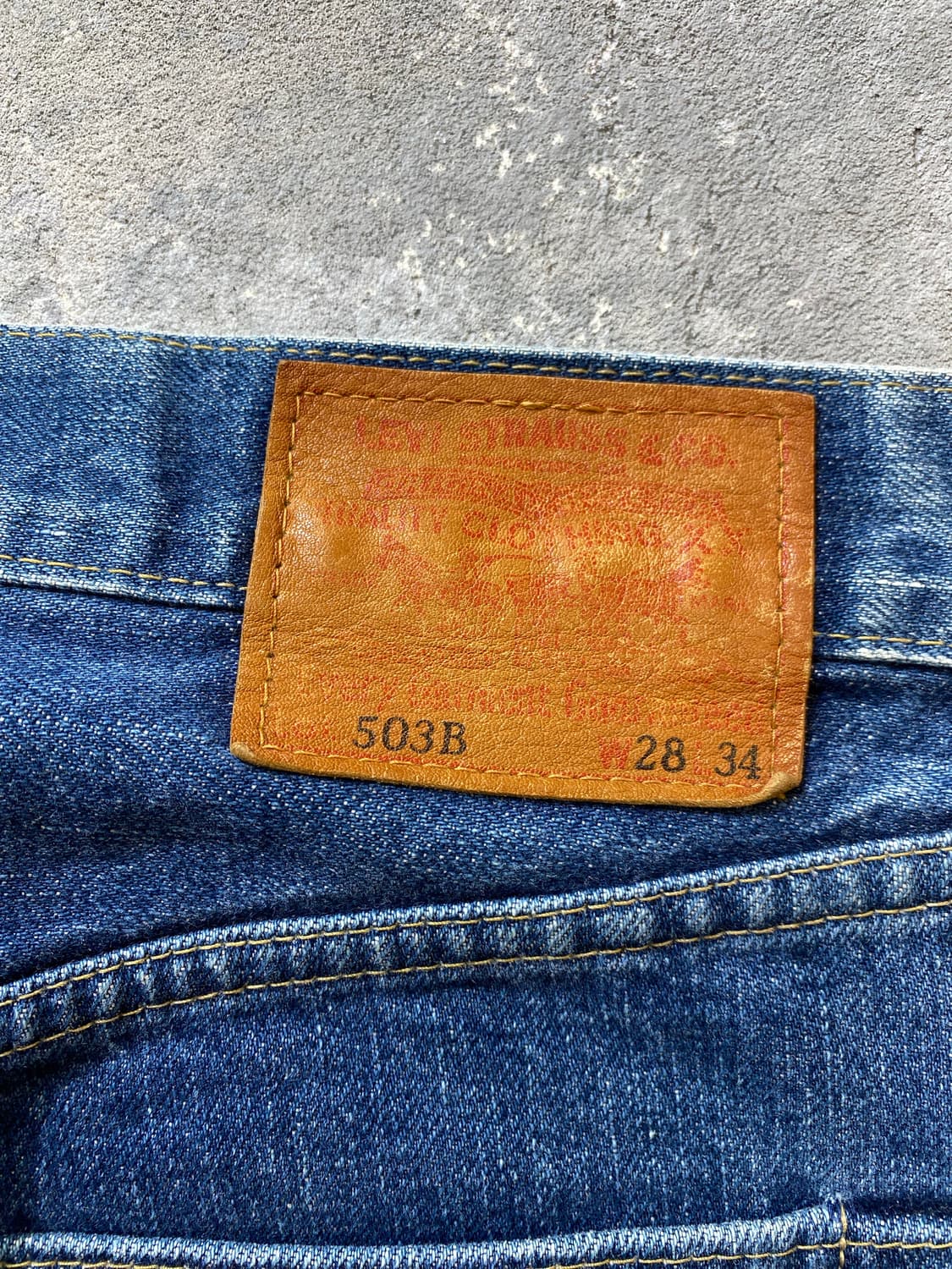 [26-27] 90s Levi's 503B 리바이스 셀비지 데님팬츠 상품이미지9