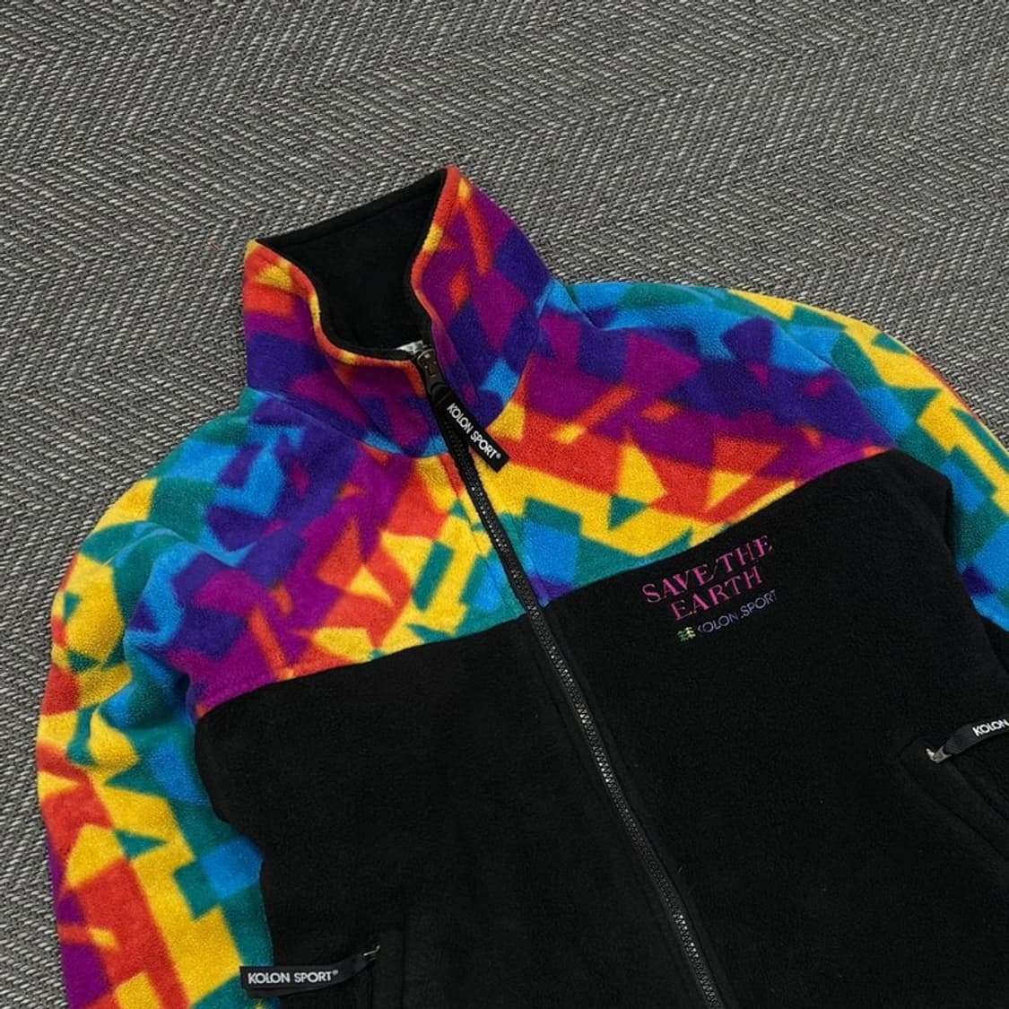 코오롱 스포츠 폴라텍 후리스 자켓 v0395 상품이미지3