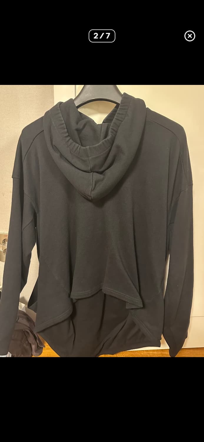 마틴로즈 런웨이 collasped hoodie s 상품이미지2