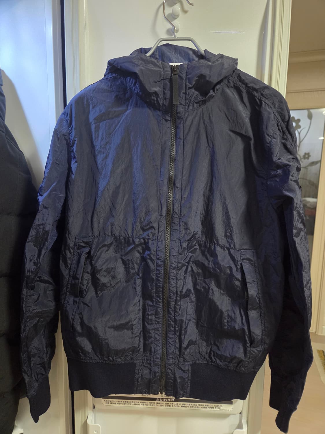 스톤아일랜드 18SS 나일론 메탈 와트로 후드 자켓 (M) 상품이미지1