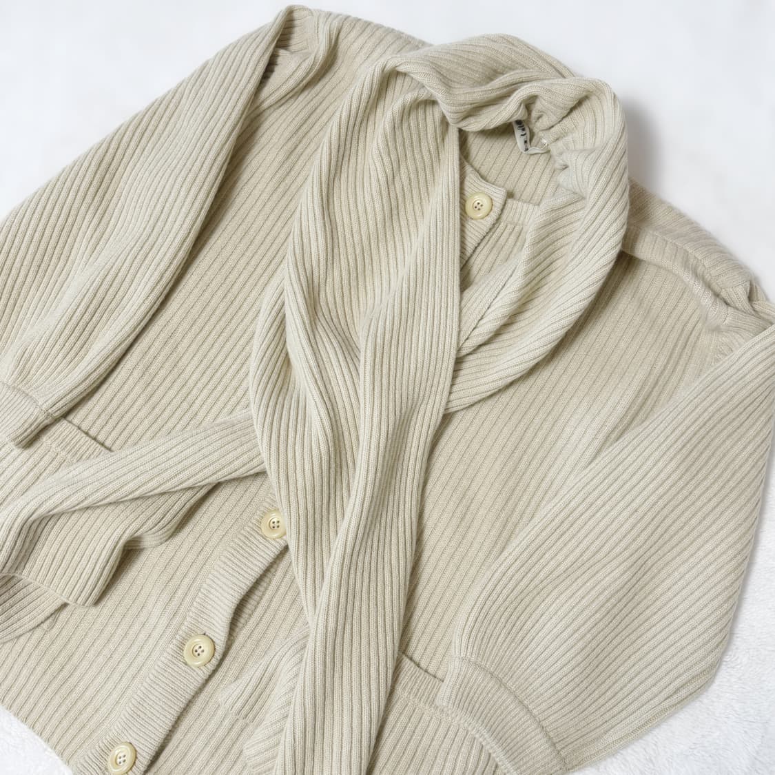 Chloe 끌로에 울 머플러 니트 가디건 상품이미지2