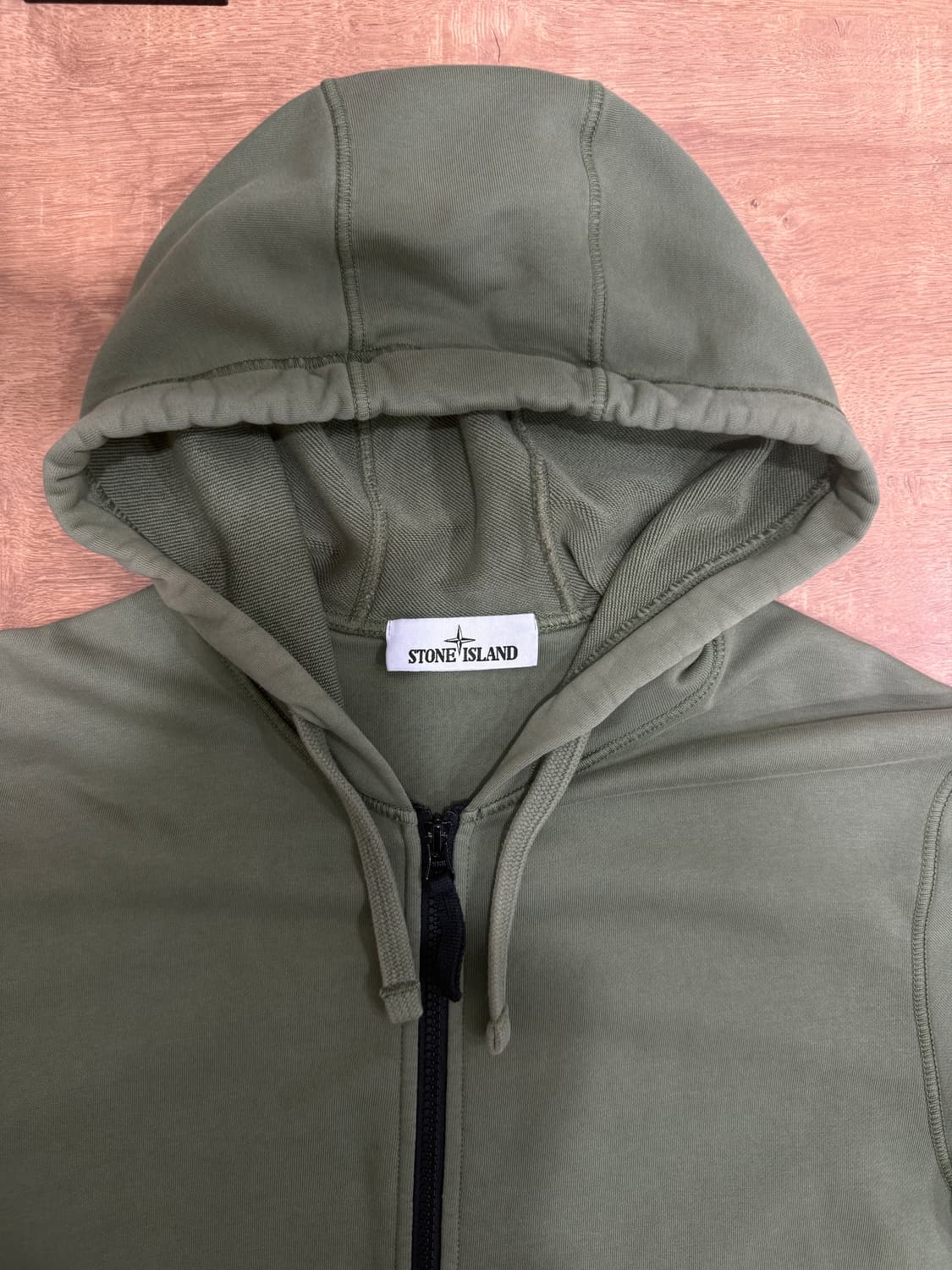 스톤아일랜드 후드집업 올리브 그린 M 상품이미지1