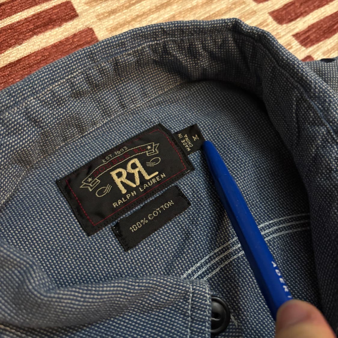 RRL Chambray Shirt 상품이미지4